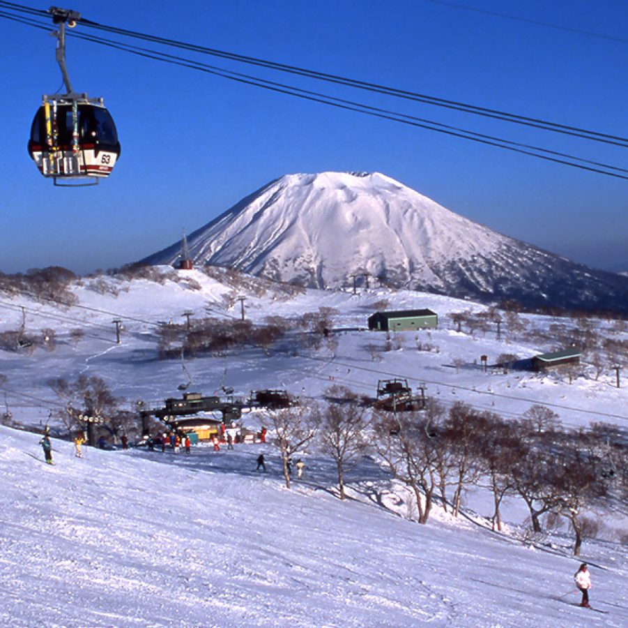 Hokkaido ski slopes